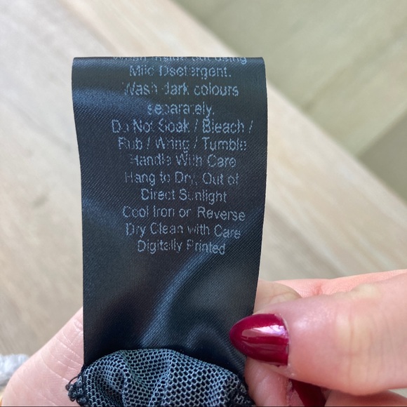 Black Mesh Sheer Translucent Ha Ha Dress - Picture 5 of 7